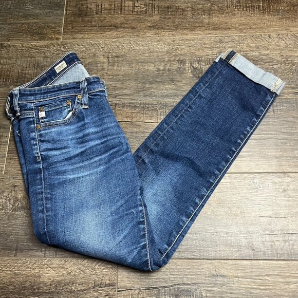 Adriano Goldschmied AG Skinny Blue Jeans Pants Denim ((size 26R)) - Picture 5 of 8